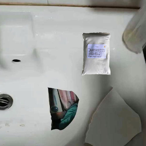 出租房洗手盆破洞穿低了修复神器