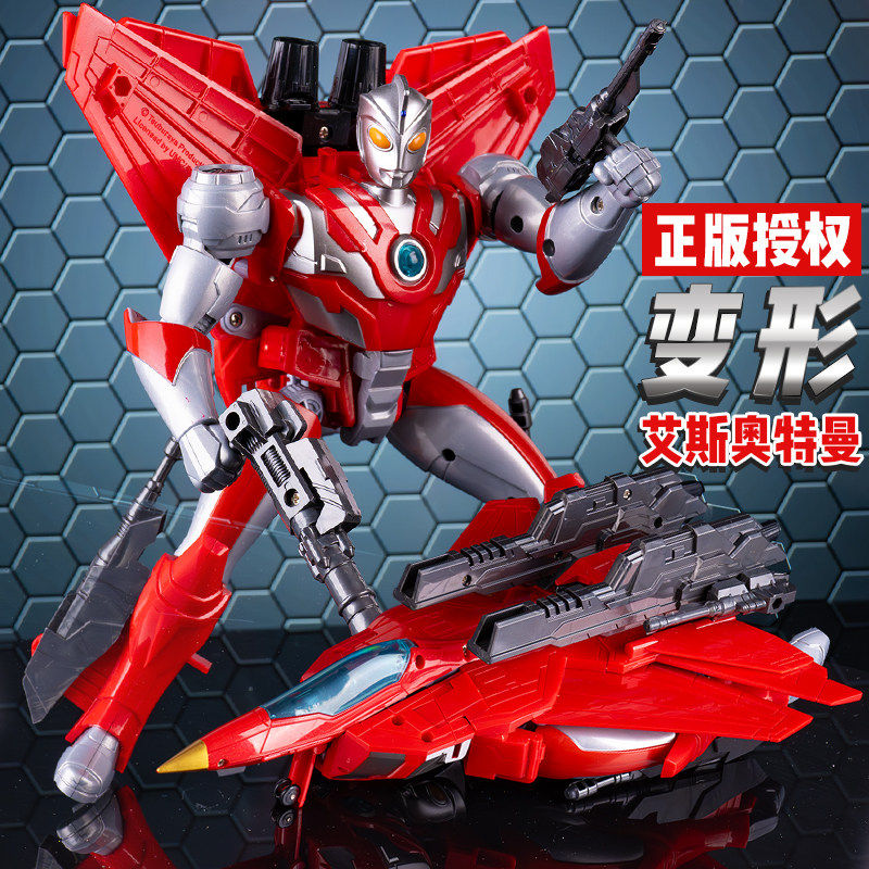 新款正版赛文奥特曼变形玩具男孩金刚汽车机器人可动人偶儿童礼物,玩具/童车/益智/积木/模型,儿童机器人/变形玩具,淘宝优惠券,粉丝福利购,淘宝优惠卷