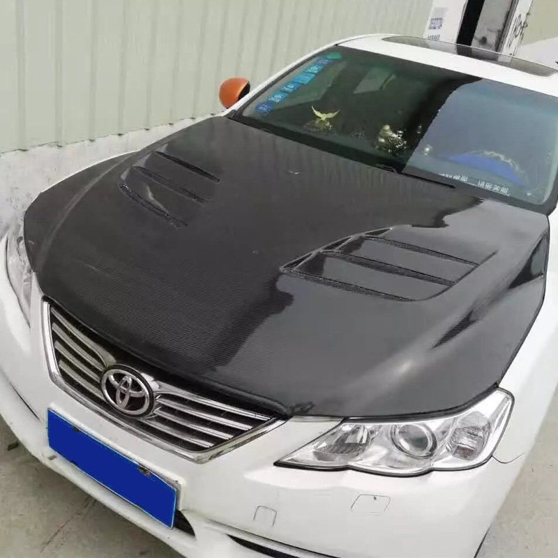适用2010-18丰田新锐志改装配件机盖开孔碳纤平板引擎盖 发动机盖,汽车零部件/养护/美容/维保,汽车包围,淘宝优惠券,粉丝福利购,淘宝优惠卷