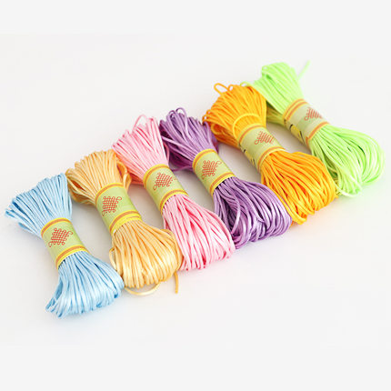 中国结线5号6号7号线手工编织绳红绳编绳线手链绳项链挂绳diy材料