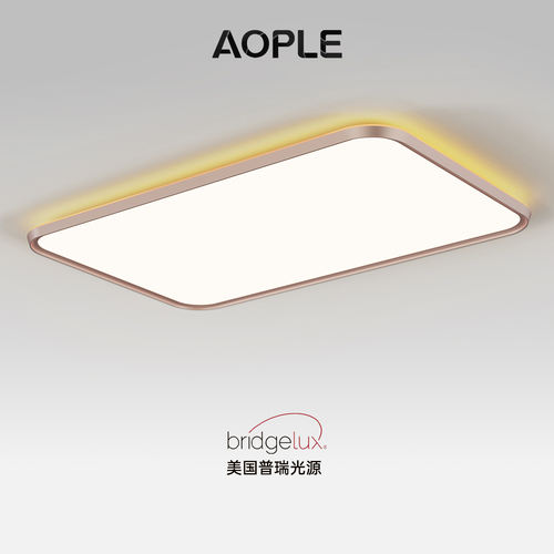 现代简约客厅吸顶灯极简轻奢新款