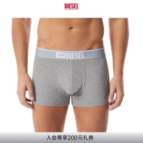 [经典]DIESEL男士内搭SUPER LOGO三条装平角内裤00ST3V0GDA