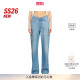 SENT高腰合身直筒牛仔裤 DIESEL女士26春夏D A2386409Q18 新款