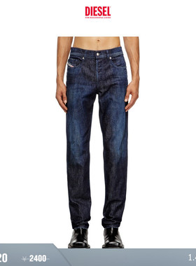 [折扣]DIESEL男士D-FINITIVE中腰直筒牛仔裤A1023009M19