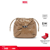 折扣 礼物 DIESEL女士BUCKET抽绳斜挎包水桶包X10325P1003
