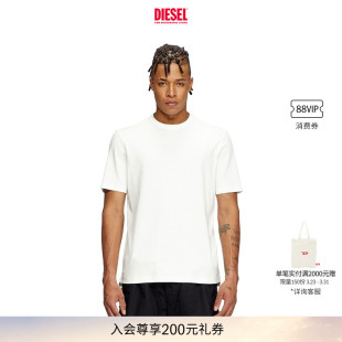 T恤A166720AIJU D白色短袖 DIESEL男女同款 中性OVAL