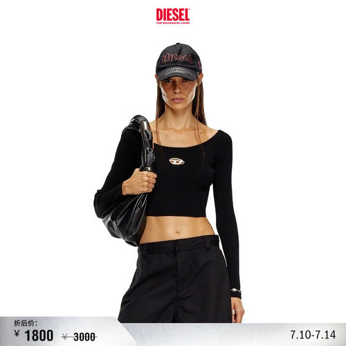 DIESEL女士长袖针织衫