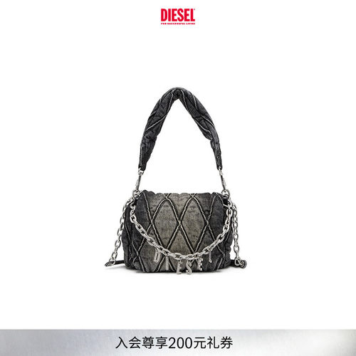 DIESEL女士CHARMD小号流浪包
