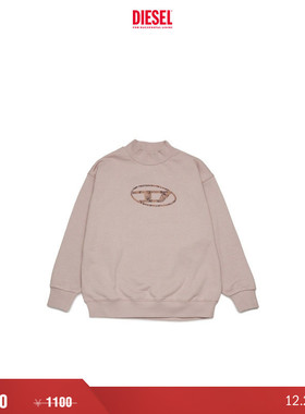 [折扣]DIESEL女童OVAL D宽松卫衣J02412KYAU6