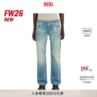 [新款]DIESEL男士26早秋LARKEE低腰合身直筒牛仔裤00C06P09P33