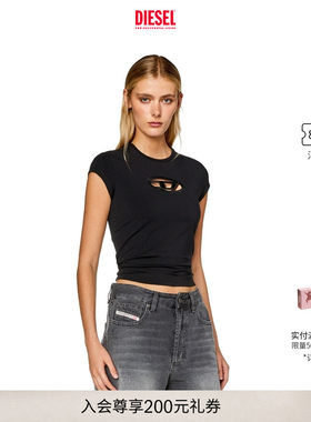 DIESEL女士OVALD短袖T恤