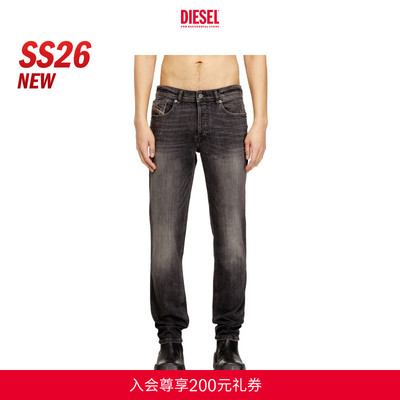 DIESEL26早春男士直筒牛仔裤