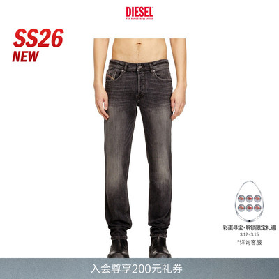 DIESEL26早春男士直筒牛仔裤