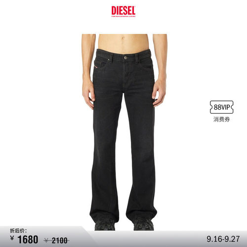 [折扣]DIESEL男士D-BUCK中腰修身微喇牛仔裤A122210ADBV