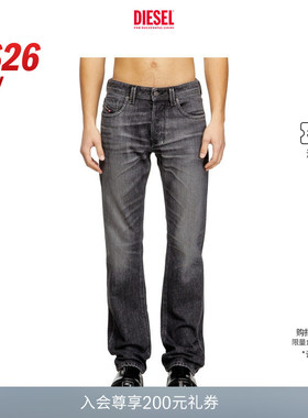 [新款]DIESEL男士26早春LARKEE低腰合身直筒牛仔裤00C06P09N49