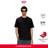 D简约短袖 DIESEL男女同款 25秋冬OVAL T恤A194200NIAX