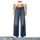 折扣 L.30裤 DIESEL男女同款 SIRE低腰阔腿牛仔裤 长A0692609H59