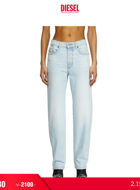 [折扣]DIESEL女士D-ARK低腰合身直筒牛仔裤A070190CLBF