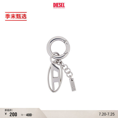 [季末甄选]DIESEL男女同款CHARM-OVAL D包挂X10810P9137