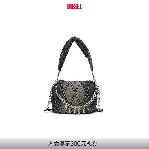 DIESEL女士CHARMD小号流浪包