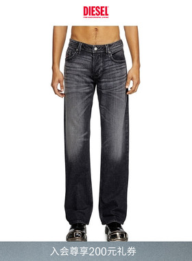 DIESEL男士LARKEE低腰合身直筒牛仔裤00C06P09L52