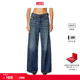 折扣 DIESEL男女同款 SIRE低腰宽松阔腿牛仔裤 A0692609H59