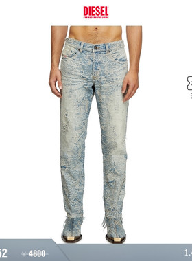 [折扣]DIESEL男士D-FINITIVE中腰合身直筒牛仔裤A16917007Z7