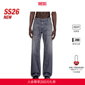 新款 DIESEL男士 26早春D ZETA中腰宽松阔腿牛仔裤 A1629709N83