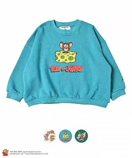 现货 MARKEYS 秋冬 儿童 猫和老鼠限定卫衣3色日系童装mk-2a14