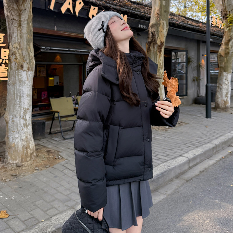 新国标95白鸭绒加厚小个子外套潮