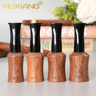 花梨木雪茄烟嘴手工实木9mm过滤芯咬嘴便携循环男士专用烟具配件