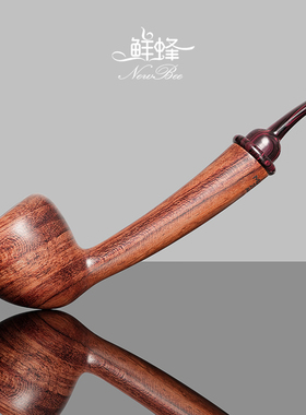 NewBee花梨木烟斗手工大长腿橡果斗自由式实木老式传统男士过滤具