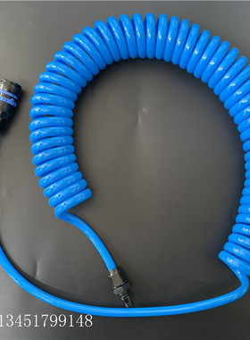 乔松高品质PU线圈软管 伸缩管 螺旋管 气管 5*8 10*6.5 12*10
