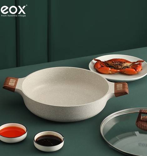 eox电磁炉煤气灶通用不粘锅锅