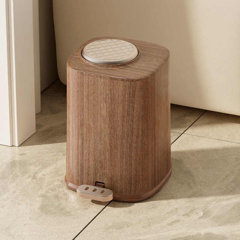 垃圾桶家用高级感轻奢卫生间客厅