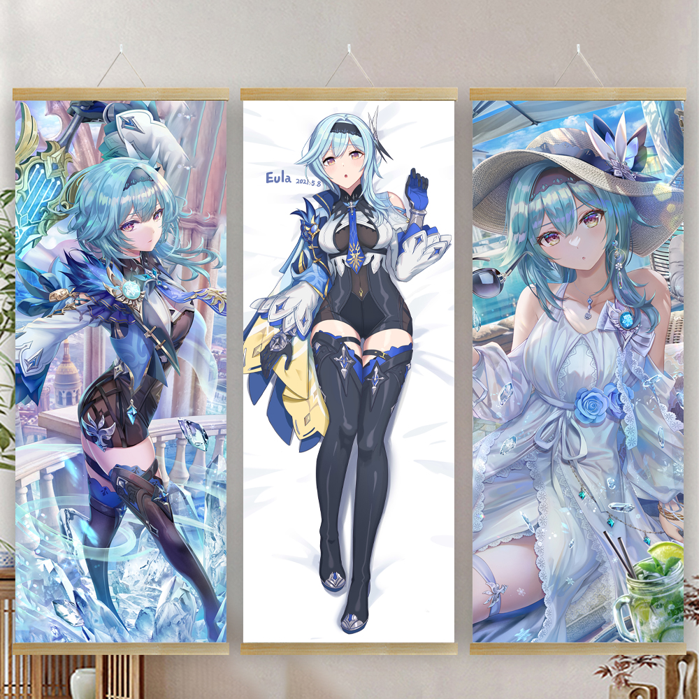 优菈浪花骑士挂画办公室二次元