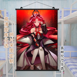 明日方舟妮芙挂画大号装饰动漫周边定做照片装饰画无痕挂钩女朋友