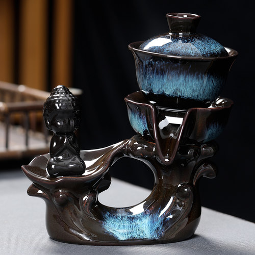 窑变釉懒人泡茶器单品