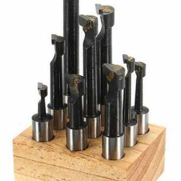 SKU：9件套12mm柄径F1镗刀杆 适用于2寸50mmF1-12型镗头精密