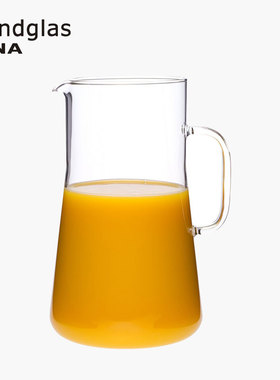 德国进口Trendglas Jena高硼硅玻璃凉水壶耐高温大容量扎壶果汁壶