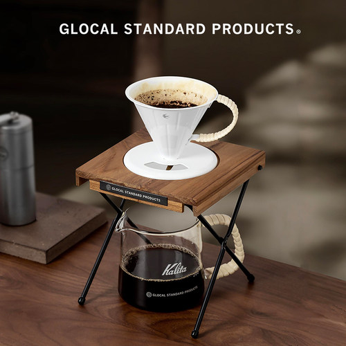 日本gsp搪瓷滴漏咖啡v60藤编套装