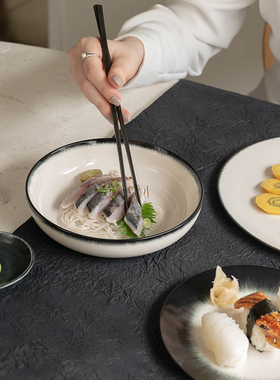 比利时Serax陶瓷深盘暗黑餐具盘子汤碗拉面碗Ann Demeulemeester