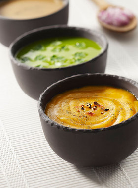 法国Revol Basalt复古黑色沙拉碗陶瓷小吃碗 家用甜品碗 单柄烤碗