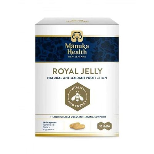【蜂王浆胶囊】Manuka Health蜜纽康Royal Jelly蜂王浆胶囊-365s