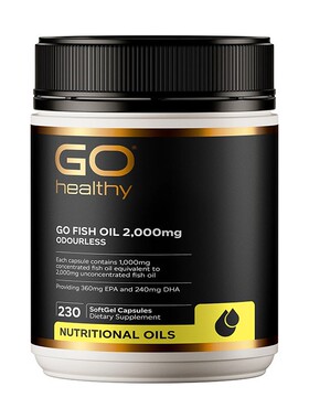 【高之源鱼油】Go healthy 高之源鱼油FishOil-2000mg-230粒