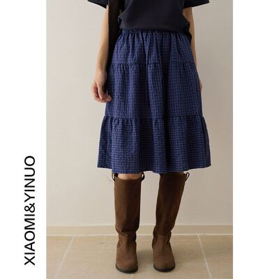 【XIAOMIYINUO】复古小格纹蛋糕