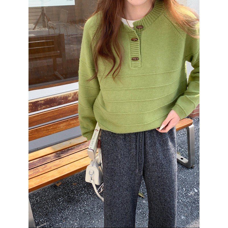 thMorning时髦调性设计感三粒扣