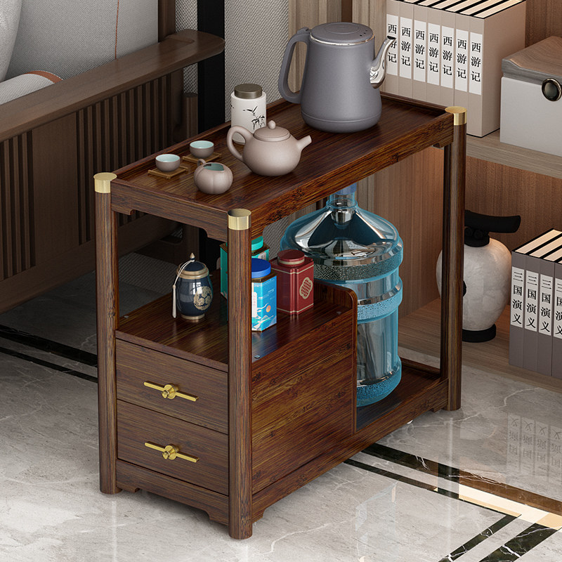 带轮可移动边几沙发侧边柜小型茶几小茶台客厅床头边柜置物架角几