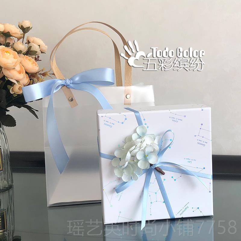 正品装护肤品面膜的礼盒子盒女 女生版礼空品n包装盒物空is风礼盒图片