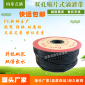 16双孔贴片式 滴灌带农用滴灌管草莓玉米大棚蔬菜微喷灌溉浇水神器